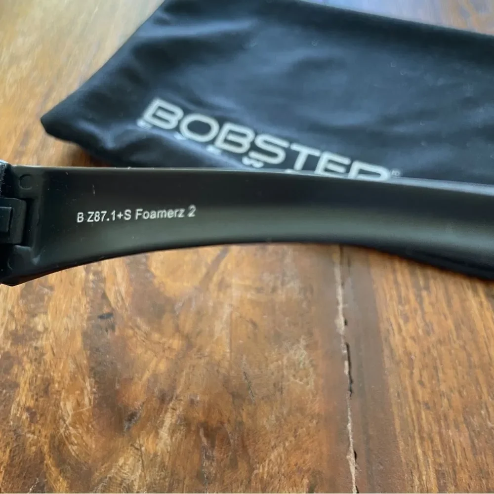 Bobster Foamerz 2 Black and Brown Shooting/ Motorcycle Sunglasses